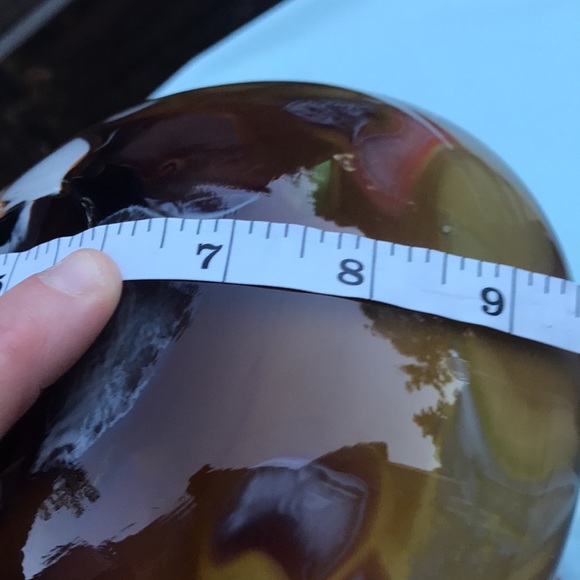 Mcm Vintage High Gloss Glass Vase - Picture 12 of 17